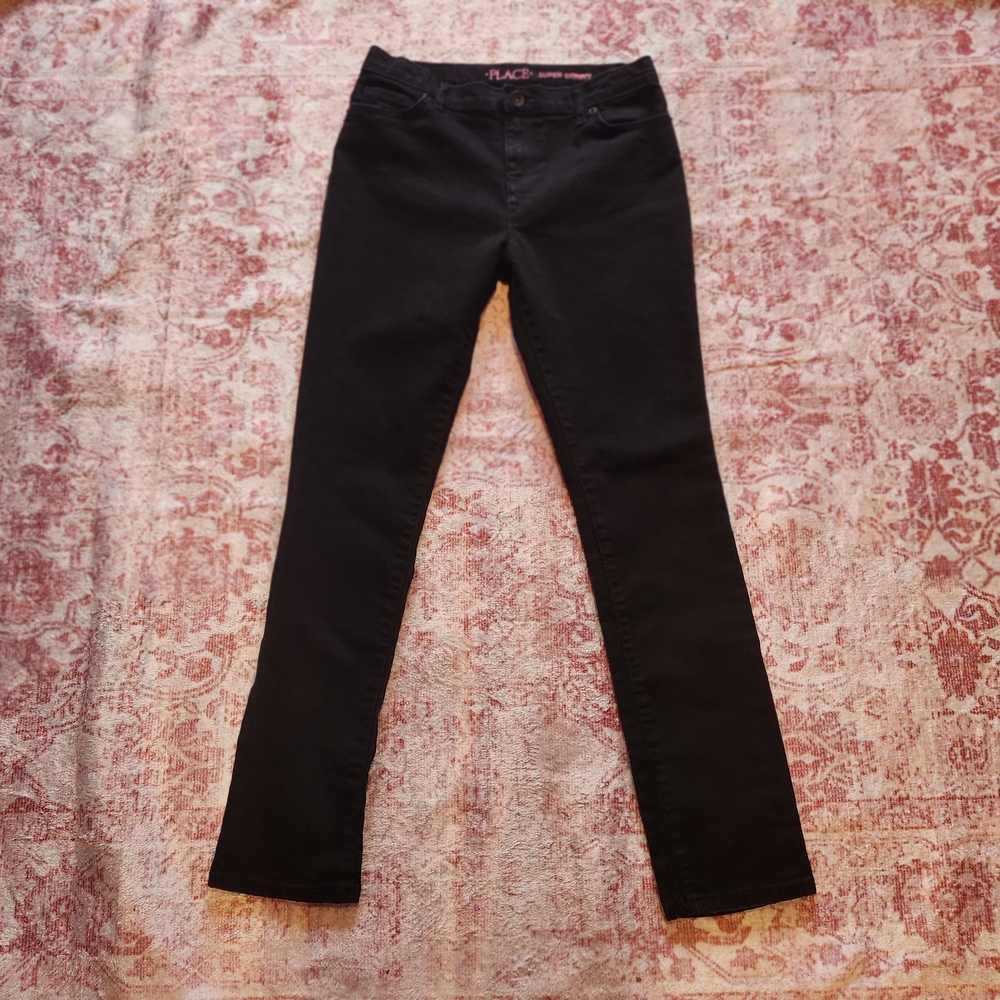 Place Women's Black Skinny Jeans